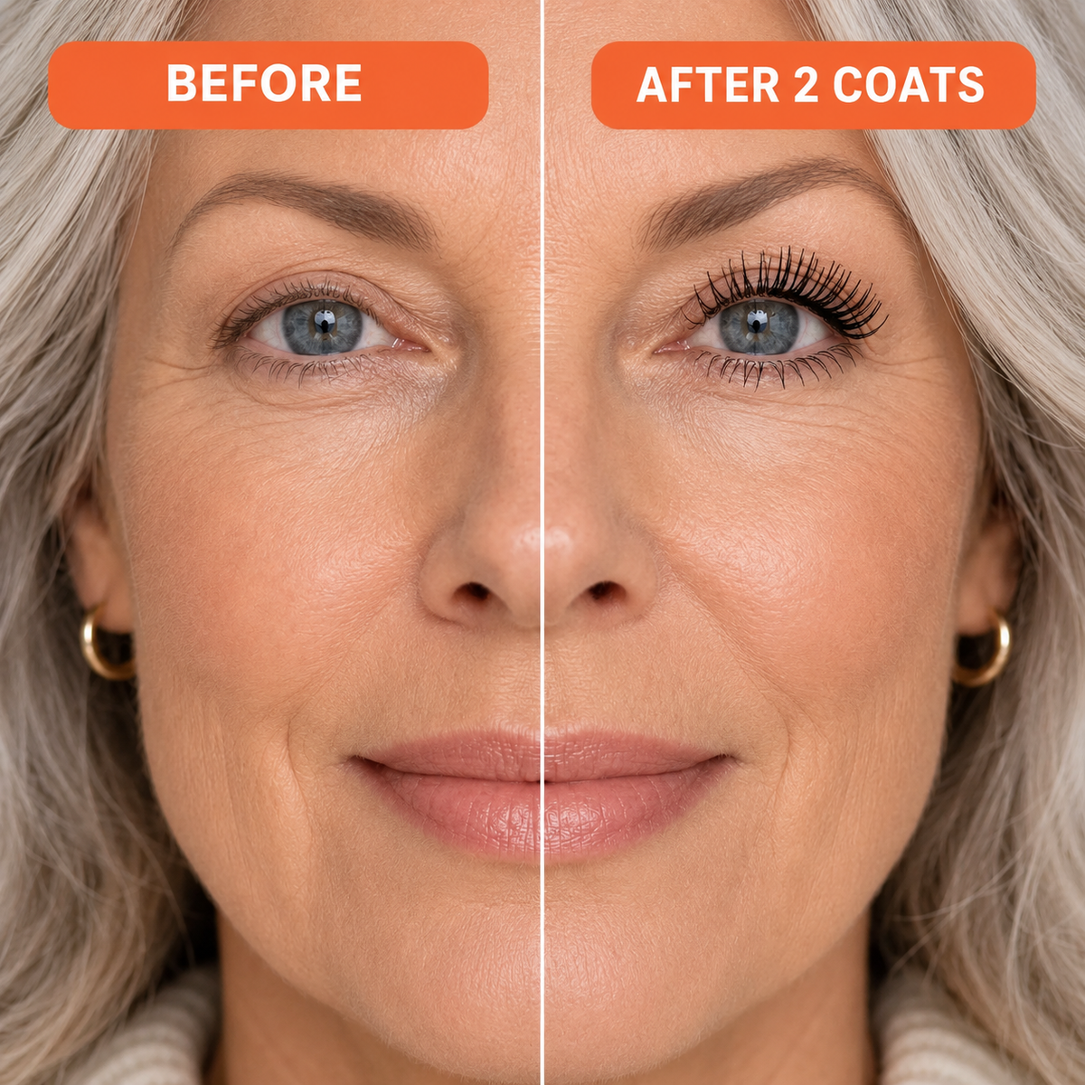 Long, full and defined lashes — after just one coat!