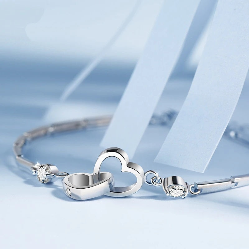 FEELING THAT GOES BOTH WAYS - BRACELET - CARRY YOUR PARTNER’S HEART WITH YOURS - LOW STOCK