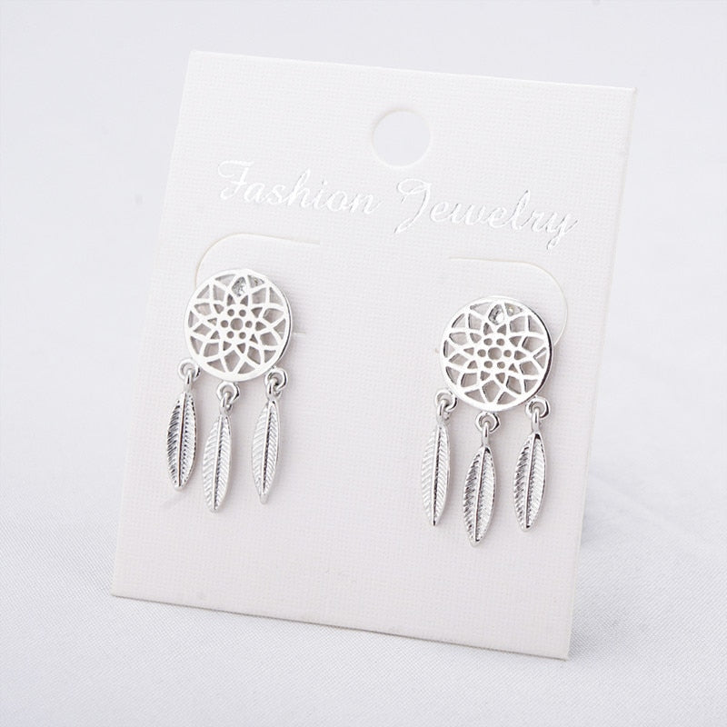 [75% OFF] The Dreamcatcher Bundle - Bracelet, Earrings, and Necklace [Super Low Stock Available]